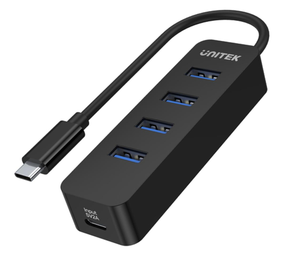 UNITEK HUB USB-C (4x USB 3.1) H1117B - 1060568 - zdjęcie